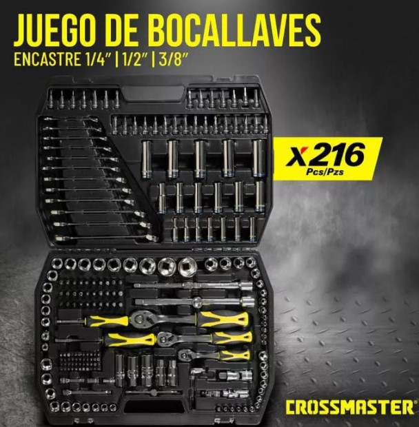 CROSSMASTER CAJA TUBO 216 PIEZAS - Imagen 4