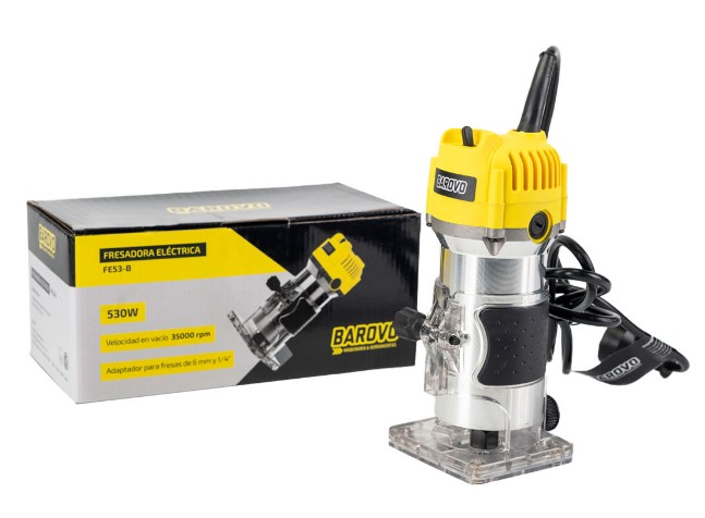 BAROVO FRESADORA ROEDORA 1/4 530 WATT - Imagen 6