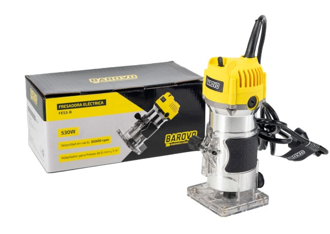 BAROVO FRESADORA ROEDORA 1/4 530 WATT - Imagen 7