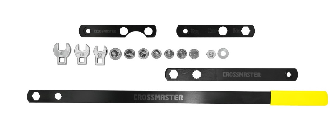 CROSSMASTER KIT LLAVE POLEAS POLI V - DISTRIBUCION 15 PCS 9980554 - Imagen 2
