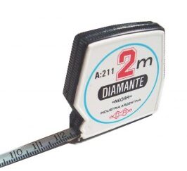 DIAMANTE CINTA METRICA 2 MTS MODELO 211